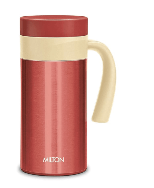 Milton Flagon Thermosteel Vacuum Insulated Flask, 400 ml, Steel - Image 5